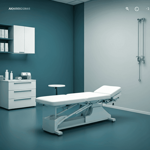 Modern clinic therapy room