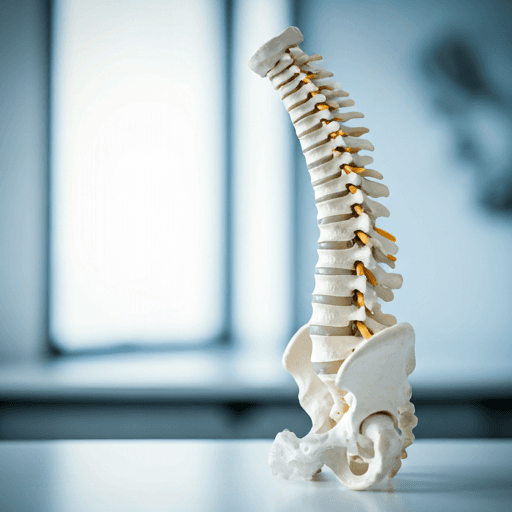 Anatomical spine model